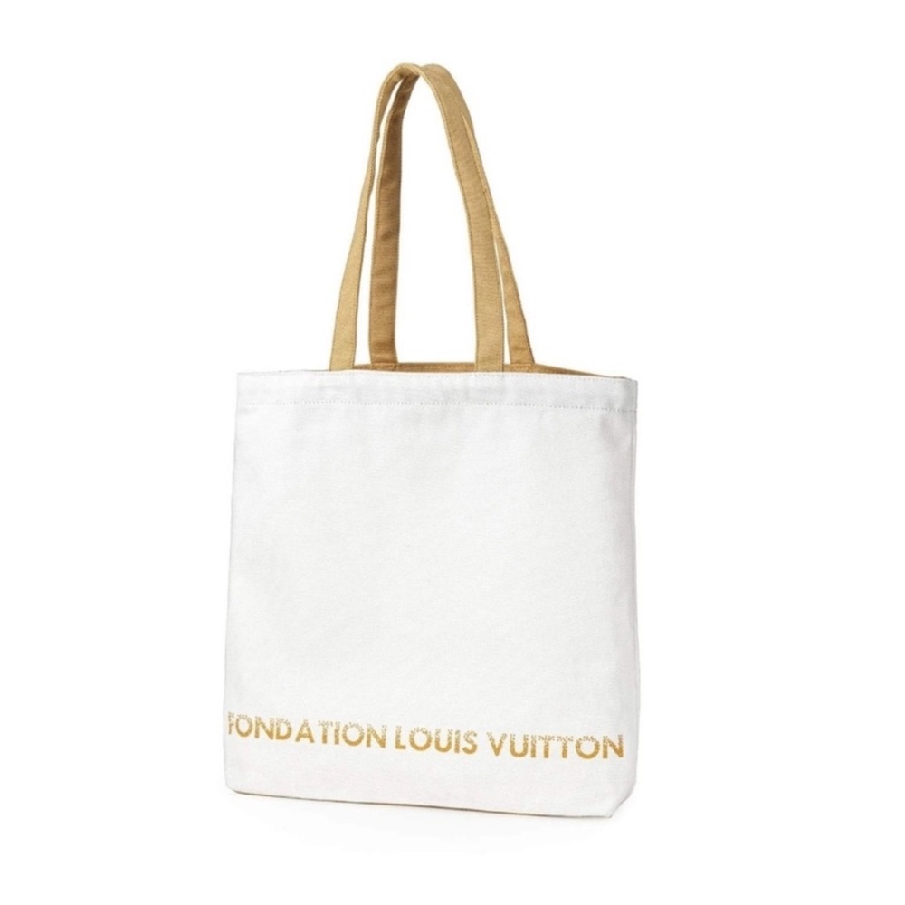 Louis Vuitton Fondation Museum Paris 🇫🇷 Limited Edition Canvas Tote - New